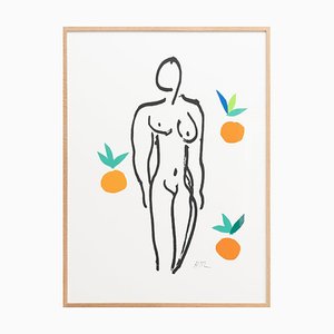 After Henri Matisse, Nu Aux Orange, 2007, Litografia