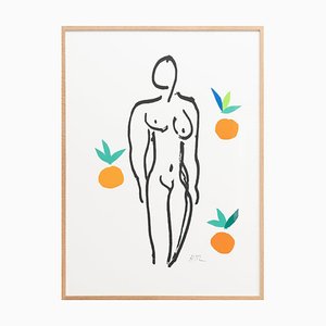 Nach Henri Matisse, Nu Aux Orange, 2007, Lithographie