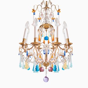 French Chandelier in Crystals
