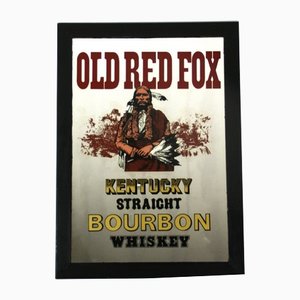 Vintage Bourbon or Whiskey Pub Mirror