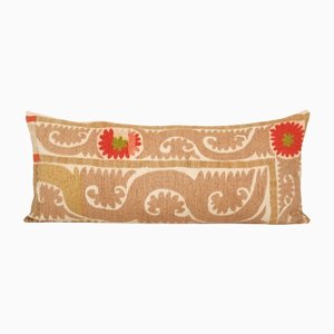 Beige Suzani Bedding Pillow or Cushion Cover