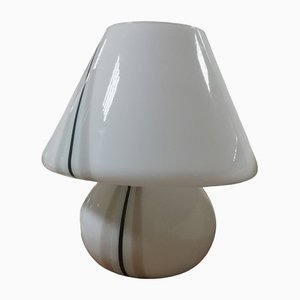 Lámpara de mesa de cristal de Murano, años 70