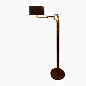 Verstellbare Stehlampe aus Messing von Reggiani