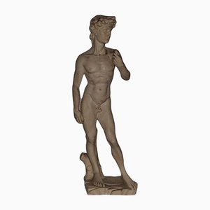 Italian Statue of David After Michelangelo