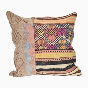 Natural Color Kilim Patchwork Cushion Cover