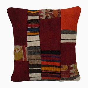 Kilim Rug Lumbar Cushion Cover