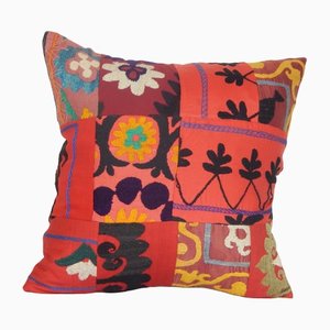 Embroidered Suzani Patchwork Cushion Cover, Turkey