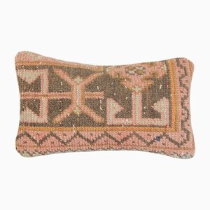 Anatolian Rug Lumbar Cushion Cover in Soft Wool