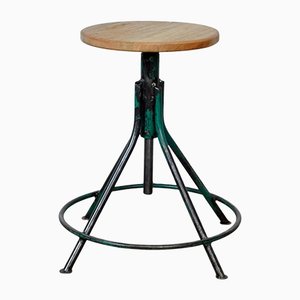 Tabouret Pivotant Industriel, 1960s