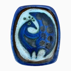 Keramik Teller mit Tier Design