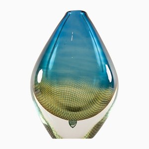 Mid-Century Kraka Glass Vase by Sven Palmqvist for Orrefors, 1960s