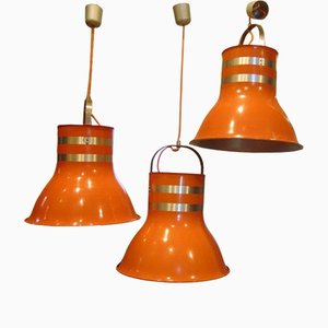 Industrielle Vintage Kosta Lampe, 1970er