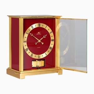 Red Brass Atmos Clock from Jaeger Lecoultre