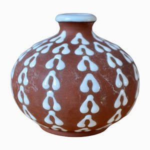 Dänische Vase von Edith Nielsen für Zeuthen Keramik