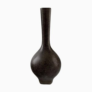 Vase aus glasierter Keramik von Berndt Friberg für Gustavsberg Studiohand