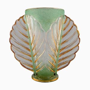 Art Deco Vase aus Kunstglas von Pierre Gire