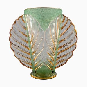 Art Deco Vase in Art Glass by Pierre Gire