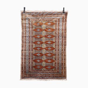 Middle Eastern Cashmere Rug in Cotton and Wool