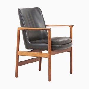 German Lounge Chair by Ib Kofod-Larsen for Fröscher Sitform, 1960s