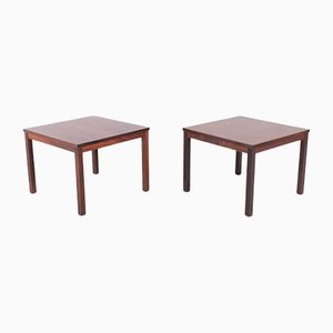Danish Side Tables in Rosewood from Gangso Mobler, 1970s, Set of 2