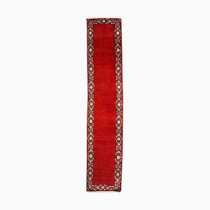 Floral Sarough Runner in Light Red with Border