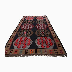 Tapis Kilim Vintage en Laine