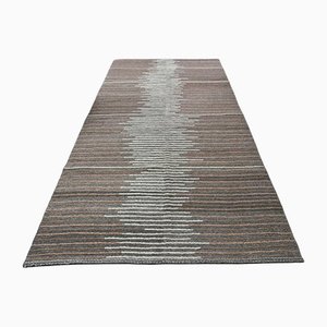 Tapis Kilim Vintage Marron