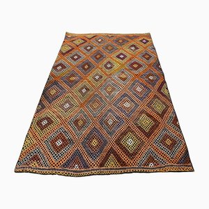 Tapis Kilim Vintage en Laine, Turquie