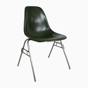 Chaise DSS Olive Foncé par Eames pour Herman Miller