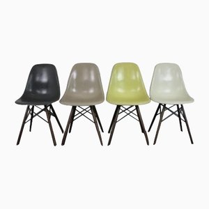 DSW Side Chairs by Eames for Herman Miller, Set of 4