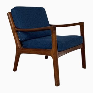 Danish Loange Chair in Teak by Ole Wanscher for France & Son, 1960s