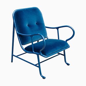 Blauer Gardenias Indoor Armlehnstuhl von Jaime Hayon für Bd
