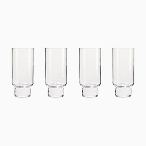 Clessidra Glass Vases by Joe Colombo for Hille, Set of 4