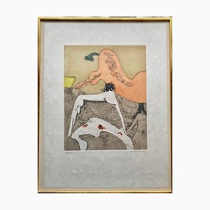 Dorothea Tanning, Corps Et Visage (Body and Face), 1973, Aquatint