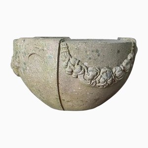Arts Guild English Grey Terracotta Planter from Compton Pottery