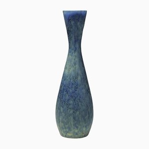 Blaue Vase von Carl-Harry Stålhane für Rörstrand