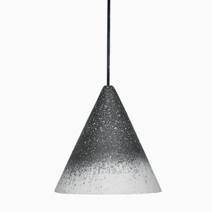 Lampe Gesso Anthracite et Blanche par Jonas Edvard