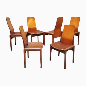 Chairs by Tito Agnoli for Molteni, Set of 6