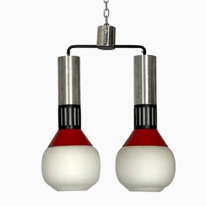 Deux Lampes à Suspension Vintage de Stilnovo, 1960s