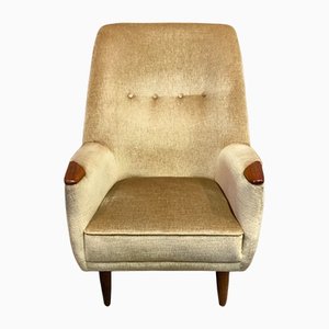 Large Scandinavian Lounge Chair, 1950s