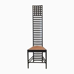 292 Chair by Charles Rennie Mackintosh for Cassina, 1980s