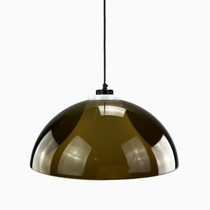 Space Age Acrylic Ceiling Hanging Lamp by Gino Sarfatti for Arteluce