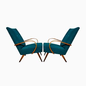 Vintage Lounge Chairs by Jaroslav Smidek, Set of 2