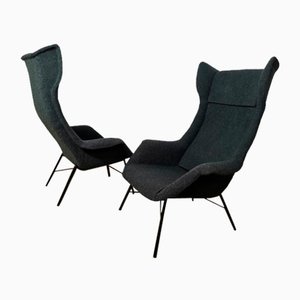 Czechoslovakia Lounge Chair by Miroslav Navratil, 1960s, Set of 2