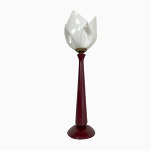 Acrylic Flower Table Lamp in the Style of Rougier