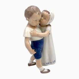 Figura infantil de porcelana de Bing & Grondahl, Dinamarca, años 70