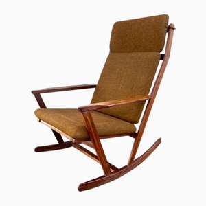 Rocking Chair Mid-Century par Poul M. Volther, Danemark