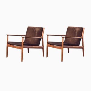 Armchairs by Svend-Age Eriksen for Glostrup, 1960s, Set of 2