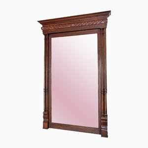 Antique Solid Wood Frame Mirror