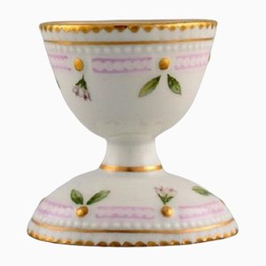 Flora Danica Egg Cup in Hand-Painted Porcelain from Royal Copenhagen